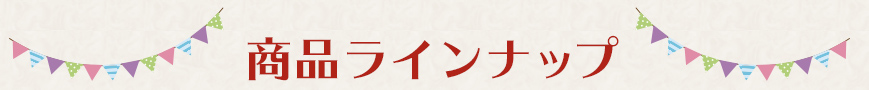 商品ラインナップ
