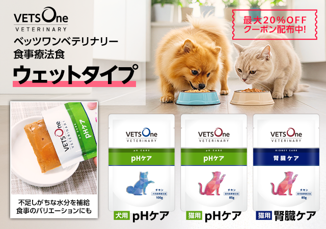 べッツワンベテリナリーVETS One pHケア 療法食 2セット 下部尿路疾患 ペットゴーの食事療法食「ベッツワンベテリナリー pHケア