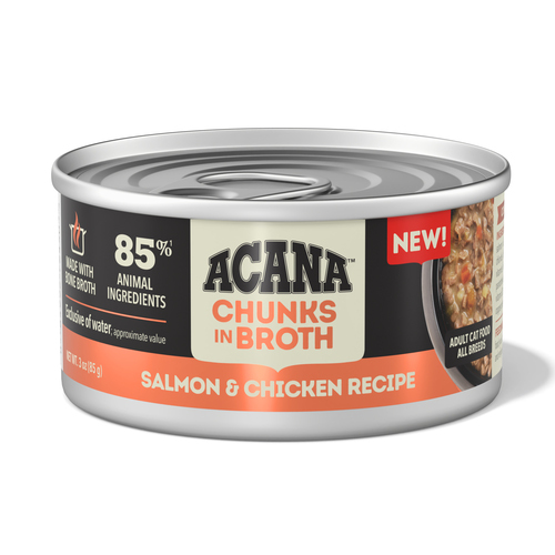 ACANA(アカナ)  チャンク イン ブロス サーモン＆チキンのレシピ 85g