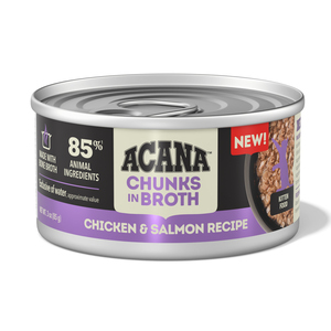 ACANA(アカナ)  チャンク イン ブロス チキン＆サーモンのレシピ 85g