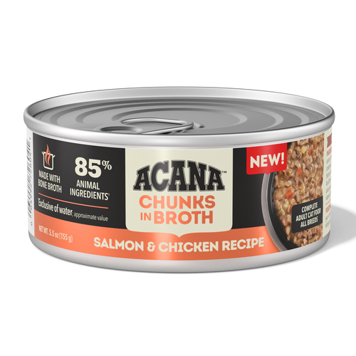 ACANA(アカナ)  チャンク イン ブロス サーモン＆チキンのレシピ 155g