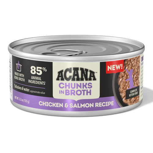 ACANA(アカナ)  チャンク イン ブロス チキン＆サーモンのレシピ 155g