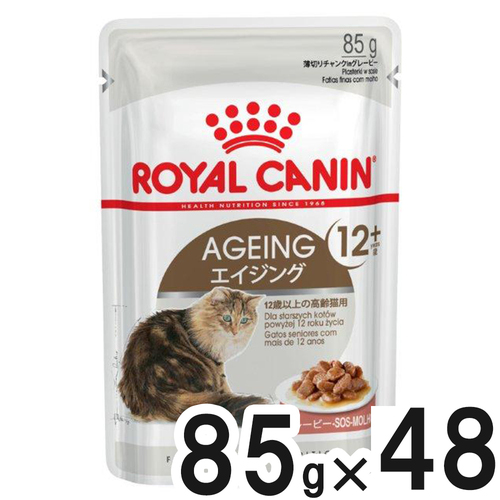 【送料無料】ロイヤルカナン FHN ウェット エイジング12+ 85g×48袋【まとめ買い】