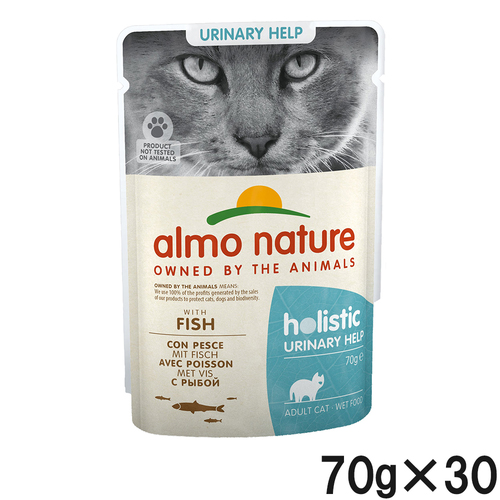 アルモネイチャー ファンクショナル・キャットユリナリーサポート フィッシュ入りお肉のご馳走 70g×30個【まとめ買い】