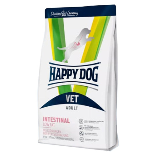 ハッピードッグ 食事療法食 犬用 VET インテスティナル / ローファット 4kg【アウトレット】【賞味期限2025年11月15日】