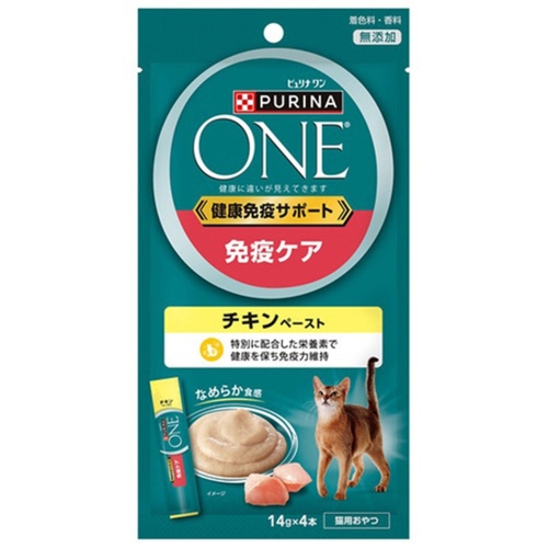 ピュリナワン キャット 猫用おやつ 健康免疫サポート 免疫ケア チキンペースト 56g【アウトレット】