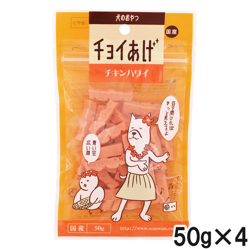 チョイあげ チキンハワイ 50g×4個【まとめ買い】