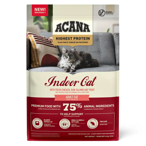 ACANA（アカナ）インドアキャット 4.5kg【アウトレット】【賞味期限2026年7月19日】
