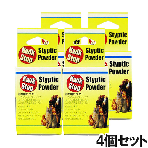 【4個セット】クイックストップ 犬猫用 1/2オンス（14g）（動物用医薬品）