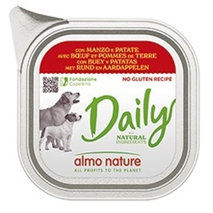 アルモネイチャー デイリーメニュードッグ 牛肉とポテト入りお肉のご馳走 100g【アウトレット】【賞味期限2026年9月1日】