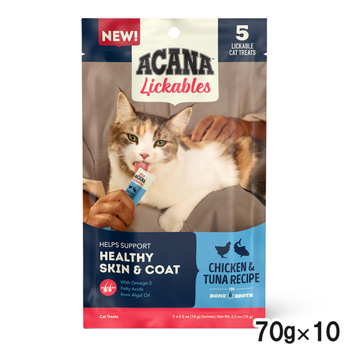 ACANA(アカナ) リッカブル チキン＆ツナレシピ 70g×10個【まとめ買い】