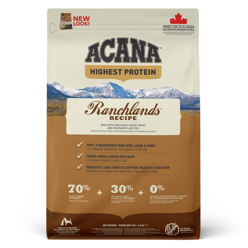 ACANA(アカナ) ランチランドドッグレシピ 2kg【アウトレット】【賞味期限2026年9月10日】