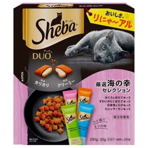 シーバ デュオ 厳選海の幸セレクション 200g【アウトレット】