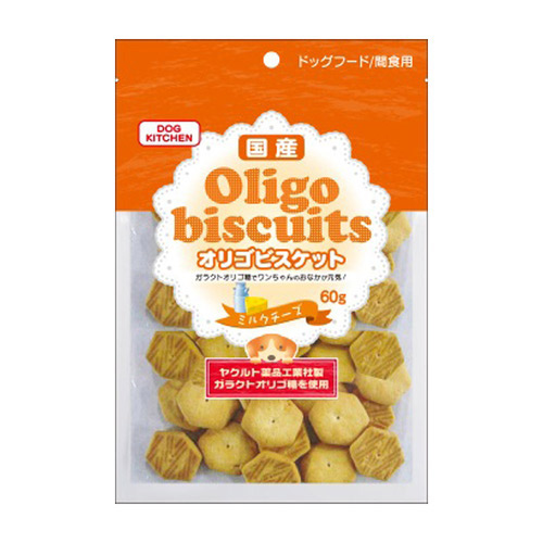 オリゴビスケット ミルクチーズ 60g【アウトレット】【賞味期限2026年11月30日】