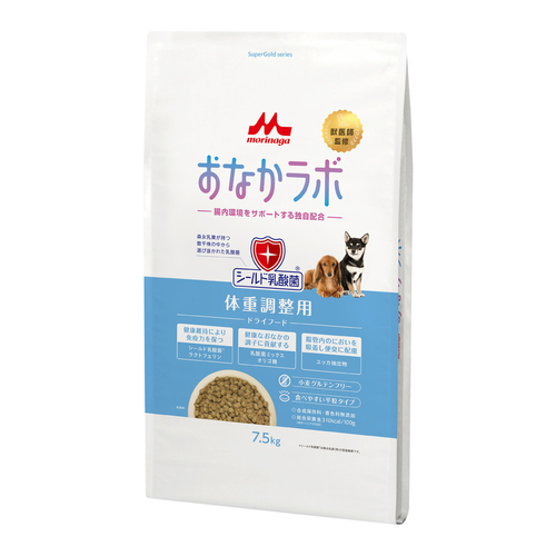 森乳 スーパーゴールド おなかラボ 体重調整用 7.5kg【アウトレット】【賞味期限2026年12月31日】