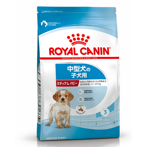 【送料無料】ロイヤルカナン SHN ミディアム パピー 4kg