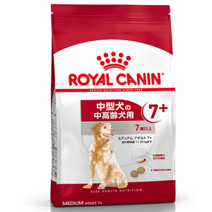 【送料無料】ロイヤルカナン SHN ミディアム アダルト7＋ 4kg