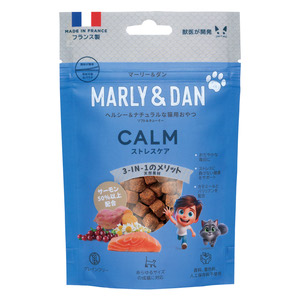 MARLY＆DAN（マーリー＆ダン） 猫用 ソフト＆チューイー ストレスケア 40g