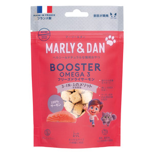 MARLY＆DAN（マーリー＆ダン） 猫用 フリーズドライサーモン オメガ3 40g