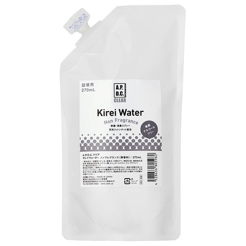 APDC キレイウォーター ノンフレグランス 詰替え用 270mL