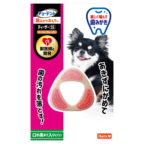 チューデント 歯みがきおもちゃ ティーザー SS（3kg未満）