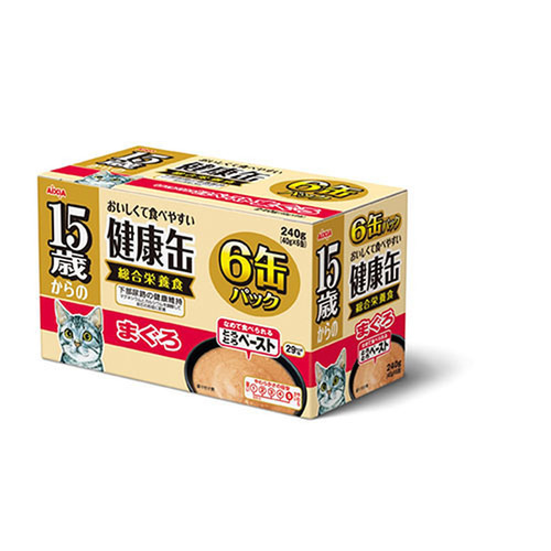 シニア猫用 健康缶6P 各種 