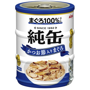 純缶ミニ3P かつお節入りまぐろ