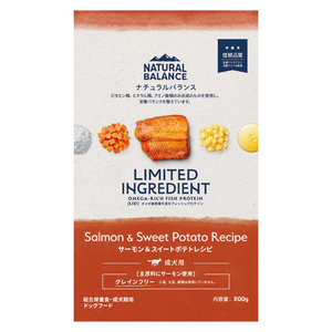 ナチュラルバランス LID 成犬用 サーモン＆スイートポテトレシピ 800g