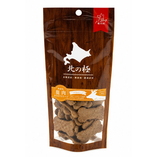 北の極 鹿肉カリカリトリーツ 80g