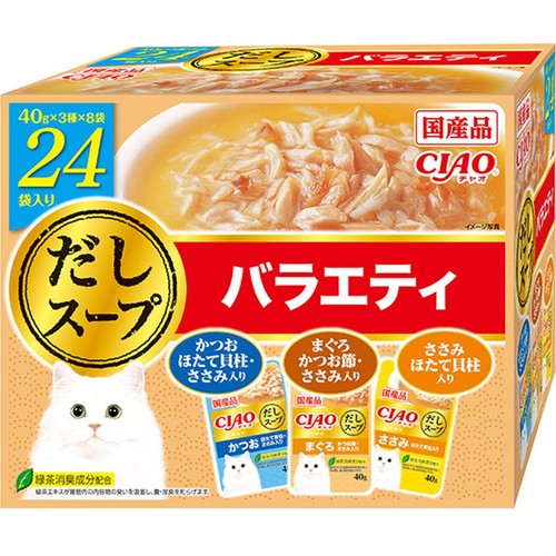 CIAO(チャオ) だしスープ バラエティ 24袋入り