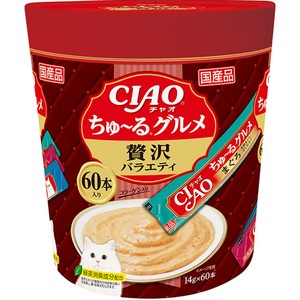 CIAO(チャオ) ちゅ～るグルメ 贅沢バラエティ 60本入り