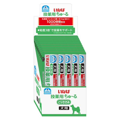 動物病院専用 いなば 犬用 投薬用ちゅ～る とりささみ 6g×50本入