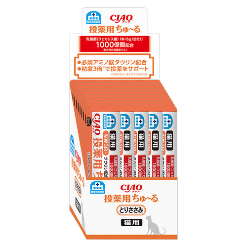 動物病院専用 CIAO（チャオ）猫用 投薬用ちゅ～る とりささみ 6g×50本入