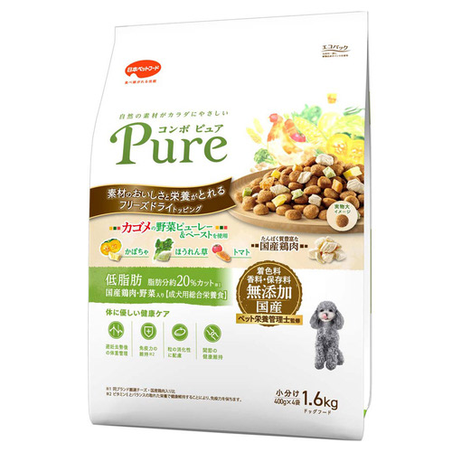 コンボ ピュア ドッグ 低脂肪 1.6kg