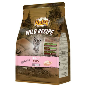 ニュートロ ワイルドレシピ キャット キトン チキン 子猫用 400g