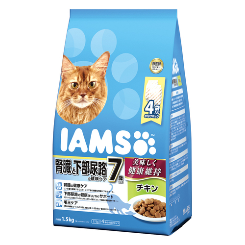 アイムス 7歳以上用 腎臓と下部尿路の健康ケア チキン 1 5kg ペットゴー