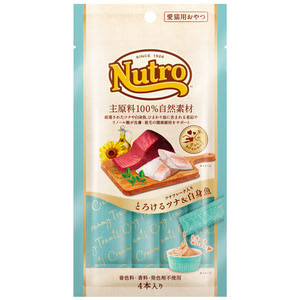 ニュートロ とろけるツナ＆白身魚 4本入り