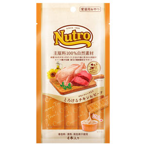 ニュートロ とろけるチキン＆ビーフ 4本入り