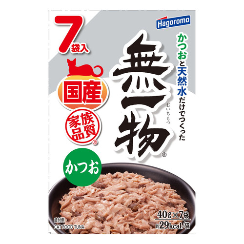 無一物パウチ かつお7個パック