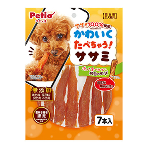ペティオ かわいくたべちゃう！ ササミ 7本入