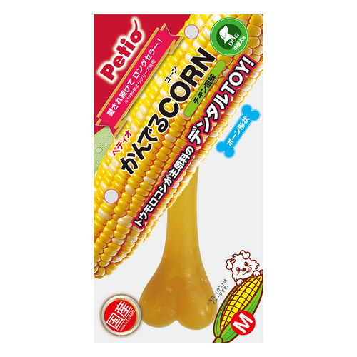 ペティオ かんでるCORN チキン風味 M 中型犬用