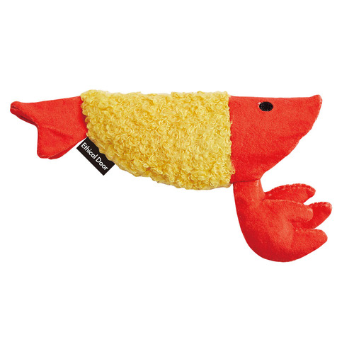 ペティオ 犬用おもちゃ エシカルドア かみぐるみ エビ天