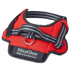 ペティオ 犬用胴輪 EthicalDoor イージーウェアハーネス M レッド
