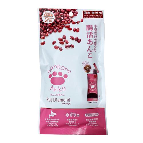 腸活あんこ レッドダイヤモンド わんこのあんこ 4本入
