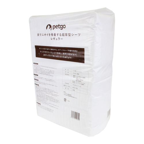 ペットゴー 炭でニオイを吸着する超厚型シーツ 各種 