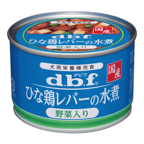 デビフ ひな鶏レバーの水煮野菜入り 150g
