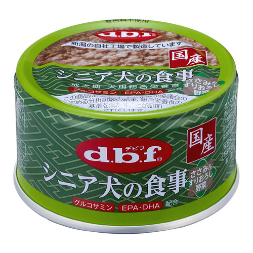 デビフ シニア犬の食事ささみ＆すりおろし野菜 85g