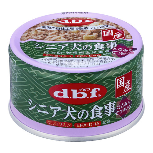 デビフ シニア犬の食事ささみ＆さつまいも 85g