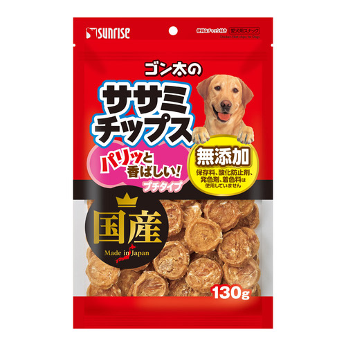 ゴン太のササミチップス プチタイプ 130g