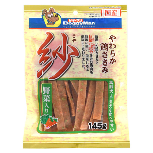 ドギーマン 紗 野菜入り 145g